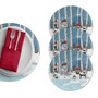 Hermia Salvamanteles Individuales Multicolor Pack de 4